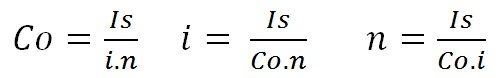 Cómo calcular Interés simple
interés simple
formulas de interes simple
