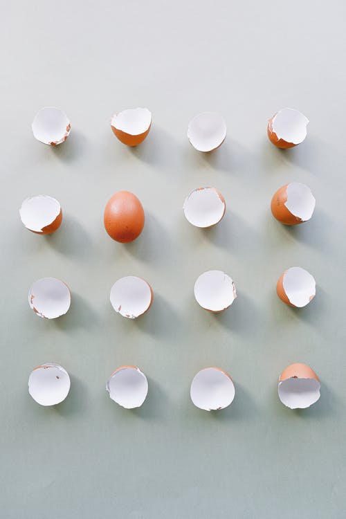 Cómo crear geodas con cáscaras de huevo