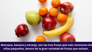 consumo de frutas en niños